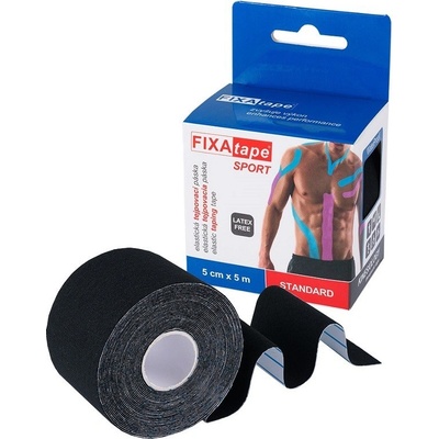 FIXAtape Sport Standard tejp. páska 5 cm x 5 m černá