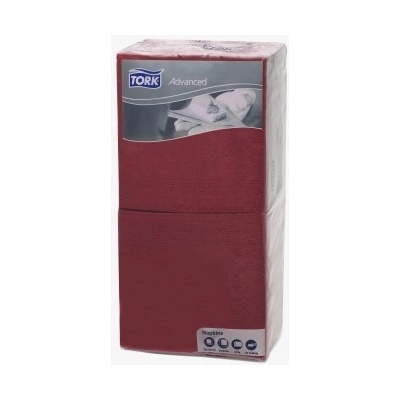 Tork Papierové servítky bordová 2V 33x33cm 250ks