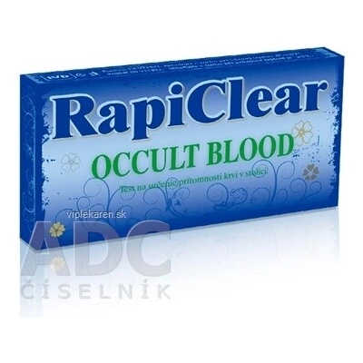 Rapiclear Occult Blood test 1 ks