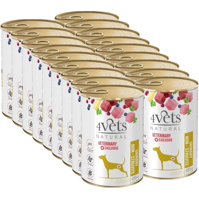 4Vets Dog Urinary Non-struvite 18 x 400 g