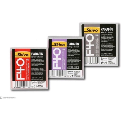 Skivo F40 parafín červený 40 g – Hledejceny.cz