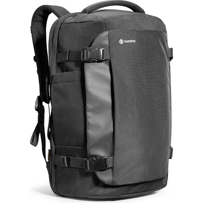 Tomtoc Travel Laptop Backpack (T66M1D1) - Durable Recycled Fabric, 17“, 40l - Black – Hledejceny.cz