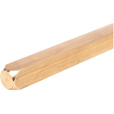 Tyč čtyřhranná mosadz 1m 50x50mm kovový prut