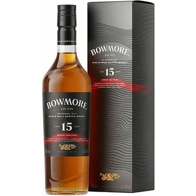 Bowmore 15 Y.O. Sherry Oak 43% 0,7 l (karton)