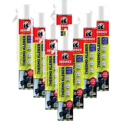 Den Braven THERMO KLEBER trubičkové 750 ml 12 ks – Hledejceny.cz