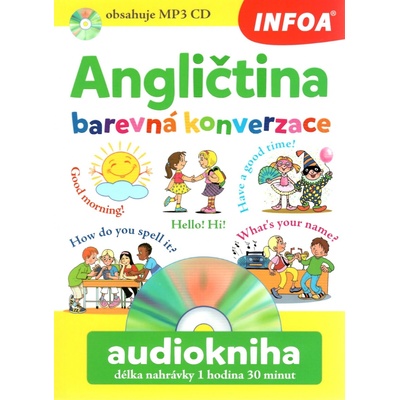 Angličtina barevná konverzace + CDmp3