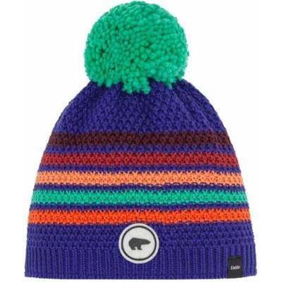 EISBÄR Stan Pompon MÜ kids ultra violet-d.orange-min.gree