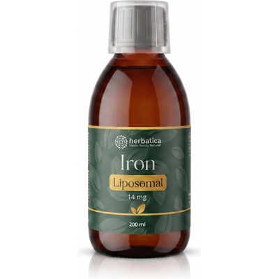 Herbatica Lipozomálne Železo Chelát 14mg 200 ml