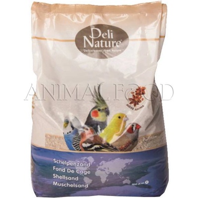 Deli Nature piesok mušľový hnedý 5 kg