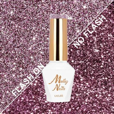 Molly Nails gél lak Flashing Lights Prestige HEMA/Di-HEMA Free 8 g Nr 561