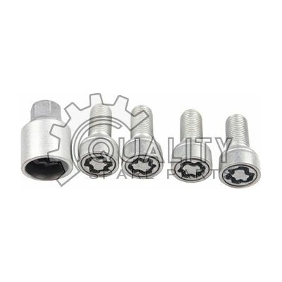Sada bezpečnostních šroubů M14x1,5x27,5 ŠKODA Original OEM 000071597C – Hledejceny.cz