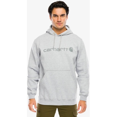 Carhartt Marquette Logo Sweatshirt heather gray/gray