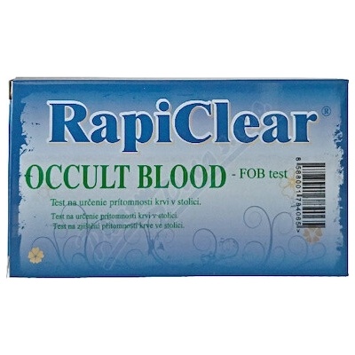 RapiClear Occult blood FOB test 1 ks