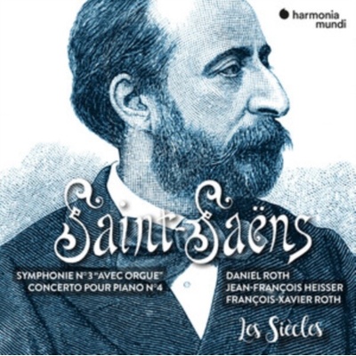LES SIECLES FRANCOIS-XAVIER ROTH DANIEL ROTH JEAN-FRANCOIS HEISSER - Saint-Saens - Symphonie No. 3 Avec Orgue & Concerto Pour Piano No. 4 CD – Hledejceny.cz