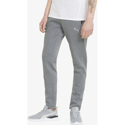 Puma pánské tepláky Slavia Evostripe pants Grey šedá