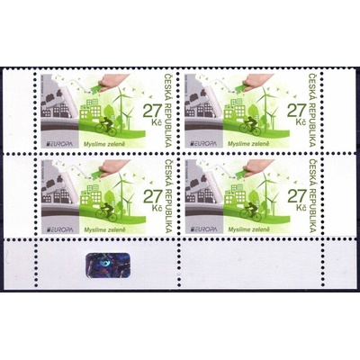 Česká pošta (2016) č. 884 ** - Česká republika - 4-bl - EUROPA - Myslíme zeleně