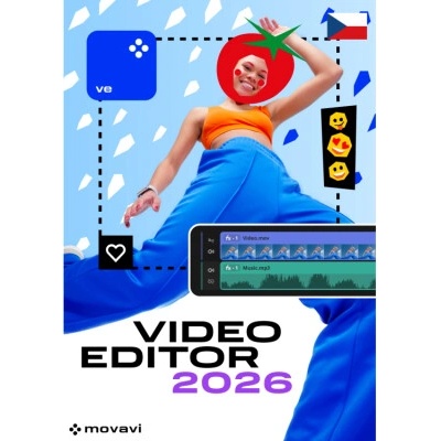 Čeština k produktu Movavi Video Editor 2026