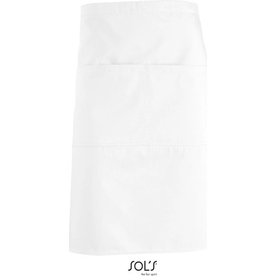 SOL's Collection Zástěra Greenwich COT25802000199-white Bílá