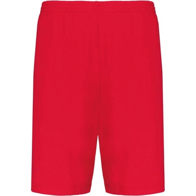 Pánské bavlněné kraťasy Jersey červená