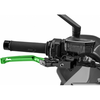Páčka brzdy bez adaptéru PUIG 4.0 4110VN skládací zelená/černá
