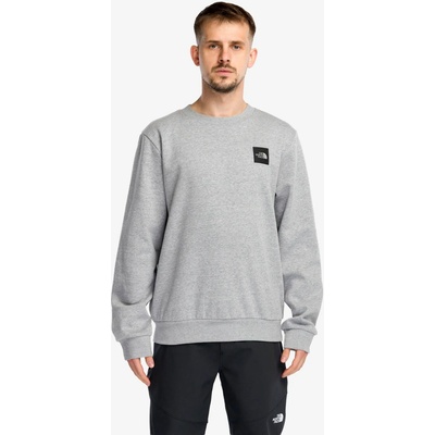 The North Face Box Half Dome Regular Crew pale grey heather