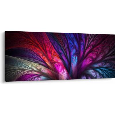 Abstraktní obraz stromu, jednodílný 120x50 cm