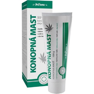 MEDPH Konopná mast 55 % konopného oleje 100 g