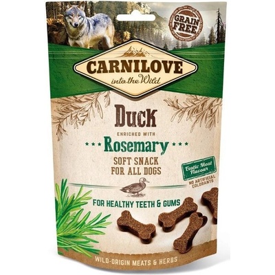 Carnilove Dog Soft Snack Duck enriched with Rosemary 200 g