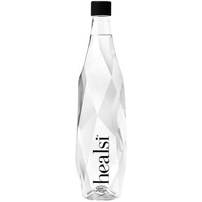 Healsi Natural Mineral Water Black Glass 850 ml