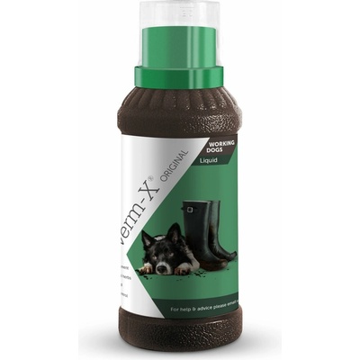 Verm-X prírodný tekutina proti střevním parazitům pre psov 250 ml
