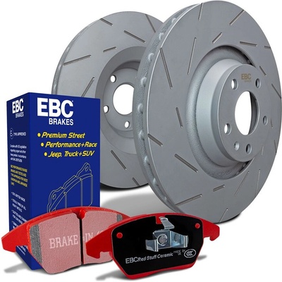 EBC sada brzd PD07KR | destičky Redstuff & kotouče Ultimax zadní PD07KR115 – Hledejceny.cz