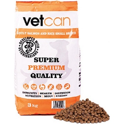 VETCAN Salmon & Rice small breed 3 kg