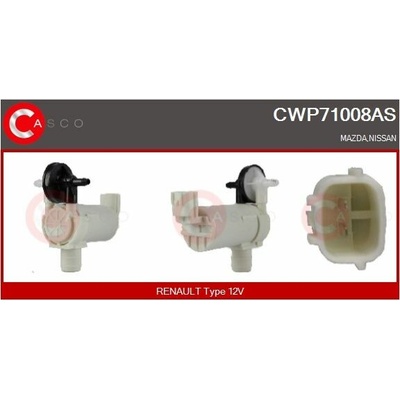 Vodní čerpadlo ostřikovače, čistění skel CASCO CWP71008AS