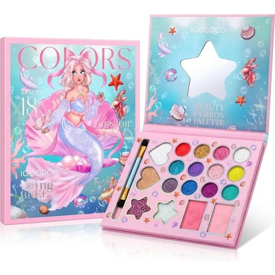 FunCo Dětská kosmetická paleta Mermaid KSBH2667