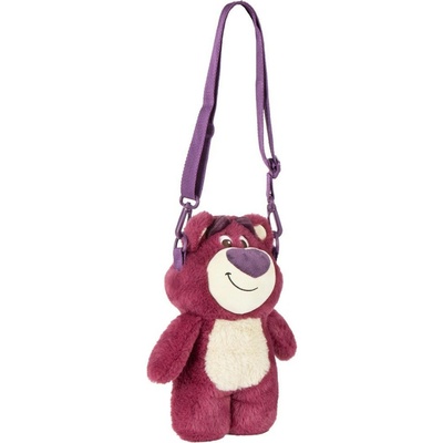 Cerda Plyšová 3D kabelka TOY STORY Lotso Mazel postava růžová 27 cm