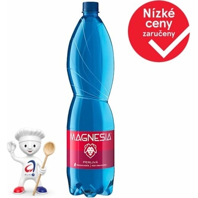Magnesia perlivá přírodní minerální voda, 1,5 l
