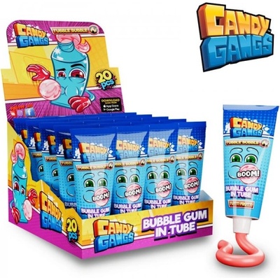Candy Gangs Žvýkačka v tubě tutti frutti 20 g