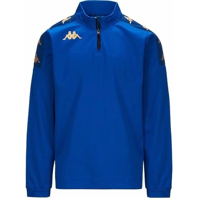 Kappa 4SOCCER GASSOLO mikina Sr modrá saphire/modrá cobalt