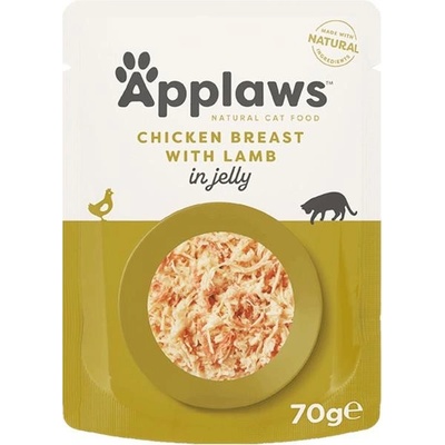 Applaws Cat kura a jahňacie v želé 70 g