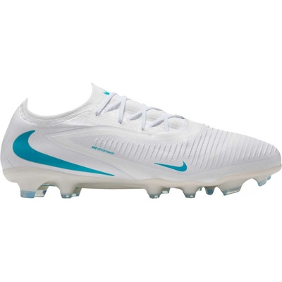 Nike PHANTOM 6 LOW PRO FG Bílá Tyrkysová