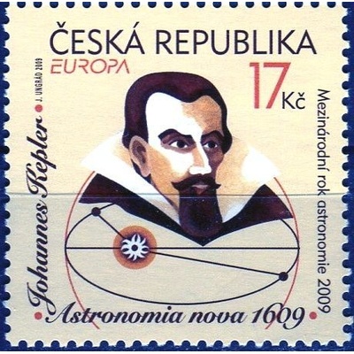 Česká pošta (2009) č. 596 ** - Česká republika - EUROPA: Rok astronomie