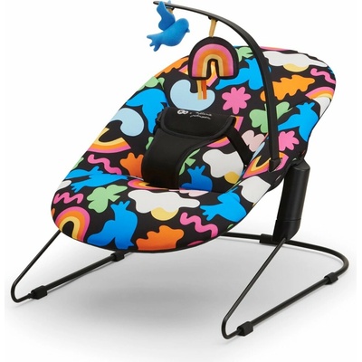 KINDERKRAFT Hojdacie lehátko Calmee Happy Shapes 0m+ do 9kg