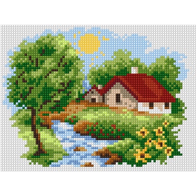 Ariadna Sestava pro vyšívání křížkovým stehem Malwina 15x20cm č. 2027 – Hledejceny.cz