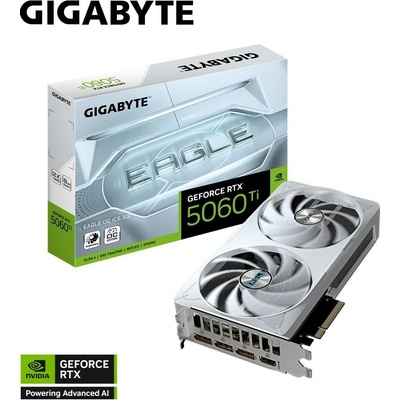 Gigabyte GeForce RTX 5060 Ti EAGLE OC ICE 8GB GDDR7 GV-N506TEAGLEOC ICE-8GD