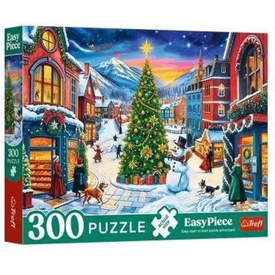 Trefl Easy Piece Vánoční město 300 dílků