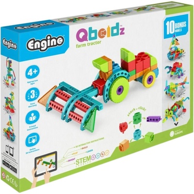 Engino QBOIDZ farmářský traktor s 10 bonusovými modely