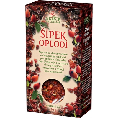 Grešík Čaje 4 světadílů čaje nečaje Šípek oplodí 70 g