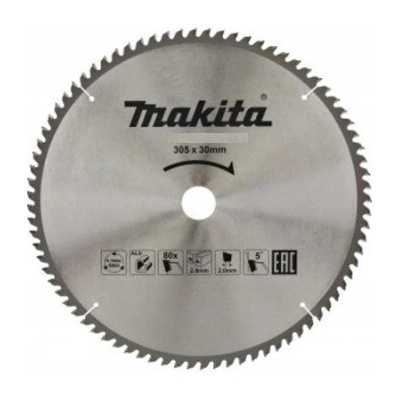 Kotoučová pila na hliník Makita D-81898 Standard 305x30mm 80 zubů