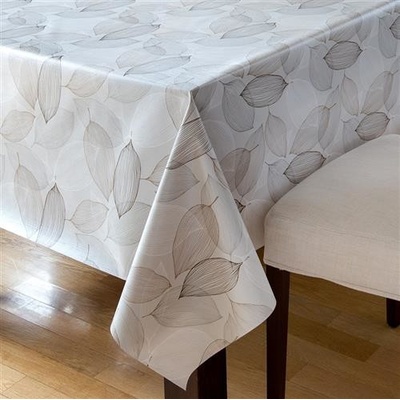 Ubrus PVC 3673481 listy hnědé metráž, 20 m x 140 cm, IMPOL TRADE