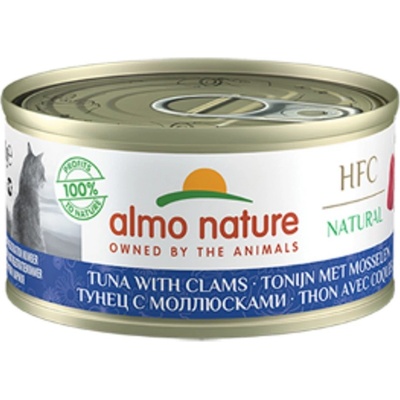 Almo Nature HFC Natural Tuňák a mušle 70 g – Hledejceny.cz